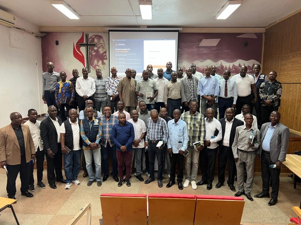 Apresentação do do Portal da Organização de Homens do Distrito Eclesiástico de Luanda